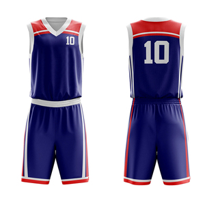 Uniforme de Baloncesto Deportivo para Todas las Temporadas, 100% Poliéster, Tejido de Malla, Costuras Reforzadas, Diseño Transpirable, Uniformes de Entrenamiento - Product Image 1