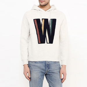 Sudaderas con Bordado Chenille al por Mayor para Hombre, 100% Algodón, Diseño Personalizado, Transpirables, Impermeables, Ropa Casual de Invierno - Product Image 6
