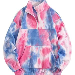 Sweat à capuche en polaire personnalisable pour homme, coupe ample, décontracté, manches longues, col montant - Product Image 1