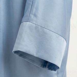 Abaya personnalisée en satin, mousseline et soie, vêtements islamiques, grandes couches de volants, nouveau design, vêtements modestes pour femmes - Product Image 5