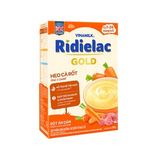 Vinamilk Ridielac Gold-Céréales pour les enfants de six mois-Porc Carotte Saveur-200g x 24 Boîtes par Carton - Product Image 2