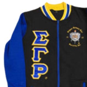 Womens SGRho Dress Jacket Custom Embroidered Elegant Formal <b>Coat</b> Stylish Sorority Business Outerwear Classic Fashion Wholesale - Product Image 3