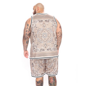 Vente en gros de hauts et shorts sans manches pour hommes du Pakistan - Ensemble de débardeurs pour hommes de haute qualité pour l'été en vente - Product Image 6