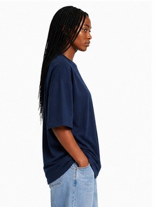 Camiseta Oversize para Mujer, Superventas, Verano, Moda, Manga Corta, Ecológica, Transpirable, Poliéster/Algodón, Secado Rápido - Product Image 4
