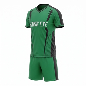 100% Polyester Soccer Uniform Set for Men Women Football Team Training Sportswear - Product Image 3