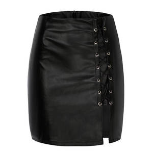 Falda de cuero para damas, nueva colección en oferta, falda de cuero para mujer, talla personalizada. - Product Image 1