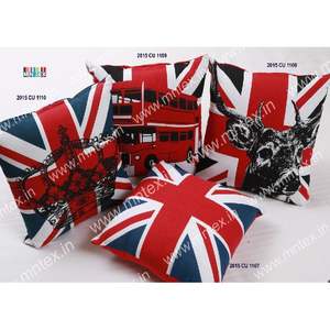 Coussins de canapé en coton décoratifs élégants et modernes de toutes tailles disponibles avec une texture douce et un ajustement élégant pour l'utilisation de coussins - Product Image 1