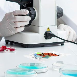 6X9 sacchetti per campioni di rischio biologico nero arancio confezione con cerniera 100 3 sacchetti a parete 2 Mil Top per il trasporto del sangue 2 sacchetti - Product Image 6