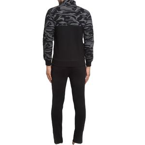 Survêtements décontractés pour hommes en gros avec logo personnalisé, 100% coton, tissu polaire respirant, qualité streetwear - Product Image 2