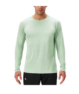 Custom Men Long Sleeve Rash Guard Shirt UPF 50+ UV Sun Protection Lightweight Spandex/Polyester Quick-Dry <b>Surfing</b> Swimming Beach - Product Image 3