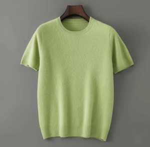 <b>Men's</b> Short Sleeve O-Neck Knitted T-Shirt Solid Color Regular Fit 100% Cotton Casual Style Front <b>Animal</b> Print Breathable - Product Image 1