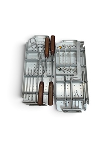 Ensemble d'instruments chirurgicaux orthopédiques pour fragments de grande taille en acier inoxydable, certifié CE, manuel, classe II, pour utilisation en salle d'opération - Product Image 4