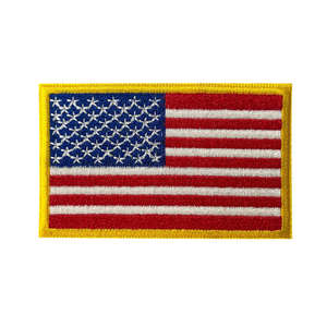 Parches de Bandera Bordados Personalizados con Velcro y para Planchar, Insignias de Banderas Nacionales para Uniformes, Chaquetas y Equipo Táctico - Product Image 2