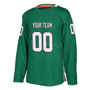 Profesional OEM fabricante al por mayor 100% poliéster barato equipo personalizado hombres Nueva York jóvenes sublimación Hockey Jersey - Product Image 4