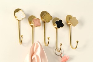 Contemporary Resin And Metal Wall <b>Hook</b> Decorative Designer Hanger Ideal <b>For</b> <b>Hanging</b> Jewelry Chains Belts And Daily Utility Item - Product Image 6