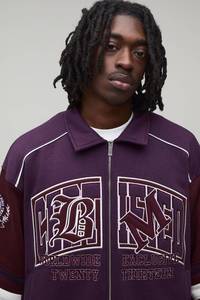 Veste universitaire personnalisée pour hommes, qualité supérieure, style baseball, manteau bomber décontracté, streetwear, vêtements OEM en gros - Product Image 2