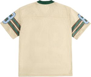 เสื้อกีฬาคอวีแบบแห้งเร็วระดับโปร เสื้อยืดกีฬาตาข่ายคอวี ระบายอากาศได้ดี เสื้อครอปตาข่ายคอวีสำหรับวันแข่งขัน - Product Image 2