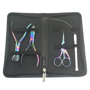 Kit de pinzas profesionales para extensiones de cabello de súper calidad con herramientas para aplicación y remoción de microenlaces - Product Image 4
