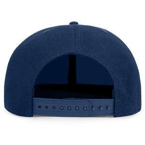 หมวกแก๊ปแบบ Snapback 6 แผง สีกรมท่า ผ้าฝ้าย ตกแต่งลายธงชาติอเมริกันด้านหน้า สไตล์ลำลอง สำหรับผู้ใหญ่ ทรงพอดีศีรษะ - Product Image 6