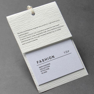 Étiquettes volantes multiples personnalisées pour vêtements, impression d'étiquettes de mode sur mesure - Product Image 2