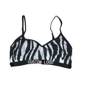 Sujetador deportivo sexy de última generación para mujer, de alto soporte y bajo impacto, transpirable, sin costuras, de elastano/nailon, talla grande, con patrón liso. - Product Image 1