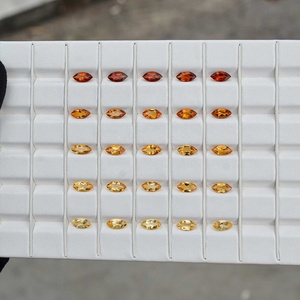 อัญมณีคริสตัลเจียระไนแบบเหลี่ยมเพชรพลอย Citrine ธรรมชาติขนาด3มม. 6มม. อัญมณีหลวมที่มีคุณภาพยอดเยี่ยมซื้อออนไลน์ - Product Image 3