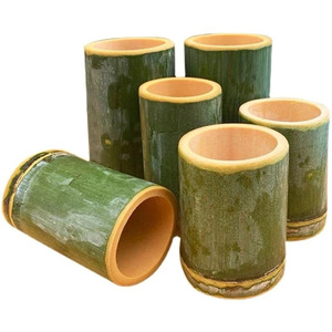 Tazón de Sopa Jumbo de Bambú, Recipiente Grande para Fideos y Ramen de Bambú Natural - Macy - Product Image 4