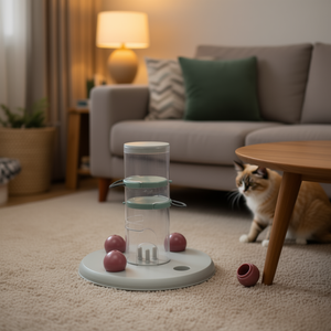 Torre de Actividades para Gatos, 25 x 27 cm, Juguete Interactivo y de Movimiento para Mascotas de Plástico - Product Image 3