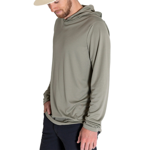 Chemise de pêche à capuche pour homme, personnalisable, UPF 50+, antibactérienne, séchage rapide, protection solaire pour les sports de plein air - Product Image 2