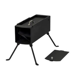 Stufa da Campeggio Portatile a Legna 9.44"D X 17"W X 21.3"H Costruzione in Metallo e Legno Alimentata a Legna - Product Image 6