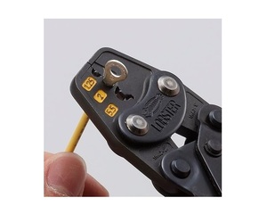 เครื่องมือจีบปลายสายและปลอกหุ้มสาย Lobtex Lobster รุ่นอุตสาหกรรม ด้ามจับเหล็กเคลือบเรซิน ยี่ห้อดังจากญี่ปุ่น รุ่น AK1MA2 - Product Image 4