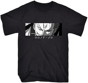 Camiseta de Hombre con Estampado Estilo Harajuku, Dobladillo Curvo, Transpirable, Informal, para Uso Diario, con Diseño de Anime, Estilo Urbano, Corte Largo - Product Image 1