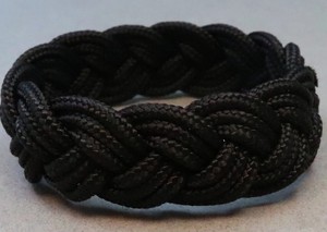 Pulsera de cuerda de nailon de tres partes de alta calidad, elegante y hermosa - Product Image 5