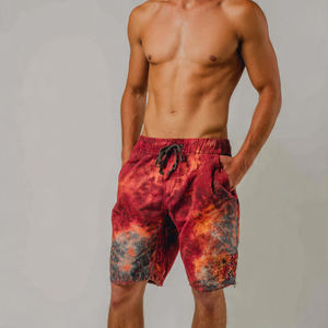 กางเกงโยคะผู้ชายแบบสั่งทำพิเศษ สไตล์สตรีทแฟชั่น เอวผูกเชือก แห้งเร็ว ระบายอากาศได้ดี ผลิตจากโพลีเอสเตอร์/คอตตอน สำหรับออกกำลังกาย - Product Image 4