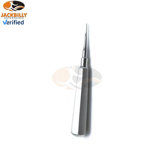 JACKBILLY Élévateur dentaire droit à pointe luxatrice pour racines 2mm 3mm 4mm, pour extraction dentaire et implantation, Instruments 3 pièces - Product Image 2