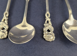 Cubiertos de Acero Inoxidable, Cuchillos, Tenedores y Cucharas, Serie Royal Court, Juego de Cubiertos de Lujo para Boda, 6 Piezas, Acabado Espejo - Product Image 2
