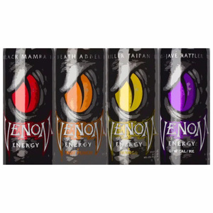 Tous les Goûts Venom Original Taste Worldwide Energy Drink 24 x 250 ml / Dans le Monde Entier - Product Image 1