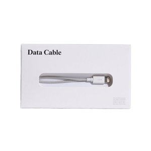 Caja de Embalaje para Cables de Datos con Logotipo Personalizado Directo de Fábrica, Papel Reutilizable con Lámina Dorada para Accesorios Electrónicos - Product Image 2