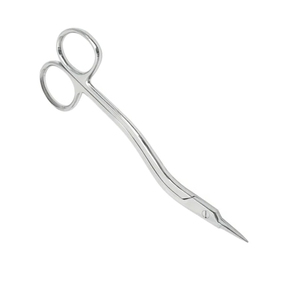 Ciseaux chirurgicaux Locklin angulaires 16,5 cm en acier inoxydable poli miroir, instrument de coupe chirurgical - Product Image 3