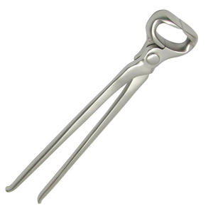 Pince à sabots professionnelle de 14 pouces en acier inoxydable poli, légère et de haute qualité, pour fermeurs - Product Image 1