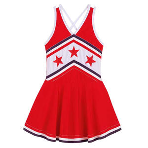 Vêtements de cheerleading haute performance, matière extensible et respirante, conçue pour les spectacles de chorégraphie d'équipe. - Product Image 4