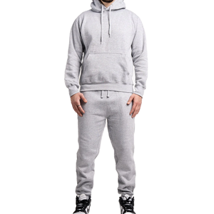 ชุดวอร์ม Urban Forge Custom Tech Fleece ลายพิมพ์สำหรับฤดูหนาว ผ้าคอตตอนหนา 100% สไตล์ลำลอง เสื้อฮู้ดดี้ทรงปกติ กางเกงจ็อกเกอร์เข้าชุด ดีไซน์โดดเด่น - Product Image 1