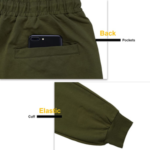 Pantalon de jogging homme tendance, nouvelle collection, léger, respirant, style urbain, 100% coton, avec cordon de serrage - Product Image 2