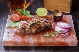 Bloc de sel rose de l'Himalaya 12x8x1 pouce, grand format, qualité alimentaire, pour grillades, barbecue, restaurant, vente en gros - Product Image 3