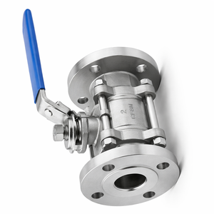 Vanne à boisseau sphérique en acier inoxydable CF8M 316 à brides PN-40 Corps de 15 mm ASTM A351 Gr. Joint d'étanchéité manuel en PTFE CF8M OEM pour l'industrie pétrolière et gazière - Product Image 4