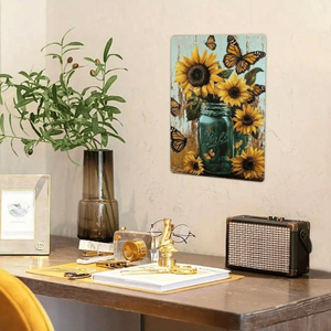 CIFbuy Targa in Alluminio Vintage Rustica 20.3x30.5cm (8x12 Pollici) per Decorazioni Casa con TikTok per Servizio Ritiro Temu, Prodotto Artistico in Metallo - Product Image 6