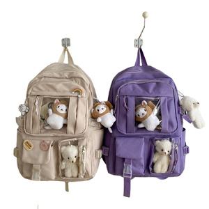 Factory Price <b>Large</b> Capacity Unisex Mochilas High Quality Waterproof School Bag Casual <b>Backpack</b> - Product Image 2