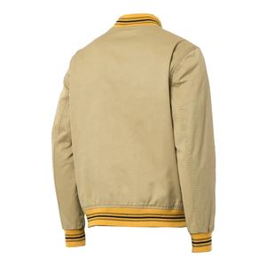 Chaqueta acolchada de lana de alta calidad para mujer con cuello levantado con cremallera mangas raglán bombardero diseño superior para primavera - Product Image 5