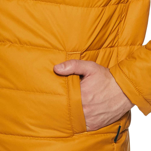 2024 Custom Printed 100% Nylon Men's Puffer <b>Jacket</b> with Stand Collar Hooded Logo Wholesale <b>Winter</b> <b>Jacket</b> Pocket Bubble Style - Product Image 4