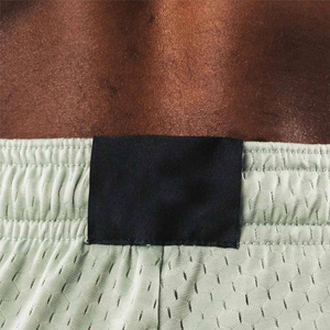 Pantalones cortos de malla, material de poliéster duradero, cintura elástica cómoda, adecuados para baloncesto, entrenamiento en el gimnasio y actividades atléticas. - Product Image 6